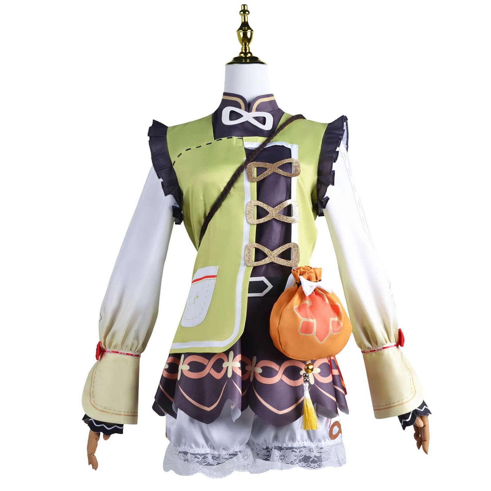 

[Молочное время] Косплей Геншин Импакт Хэллоуин Аниме Персонаж для Женщин (Яояо)