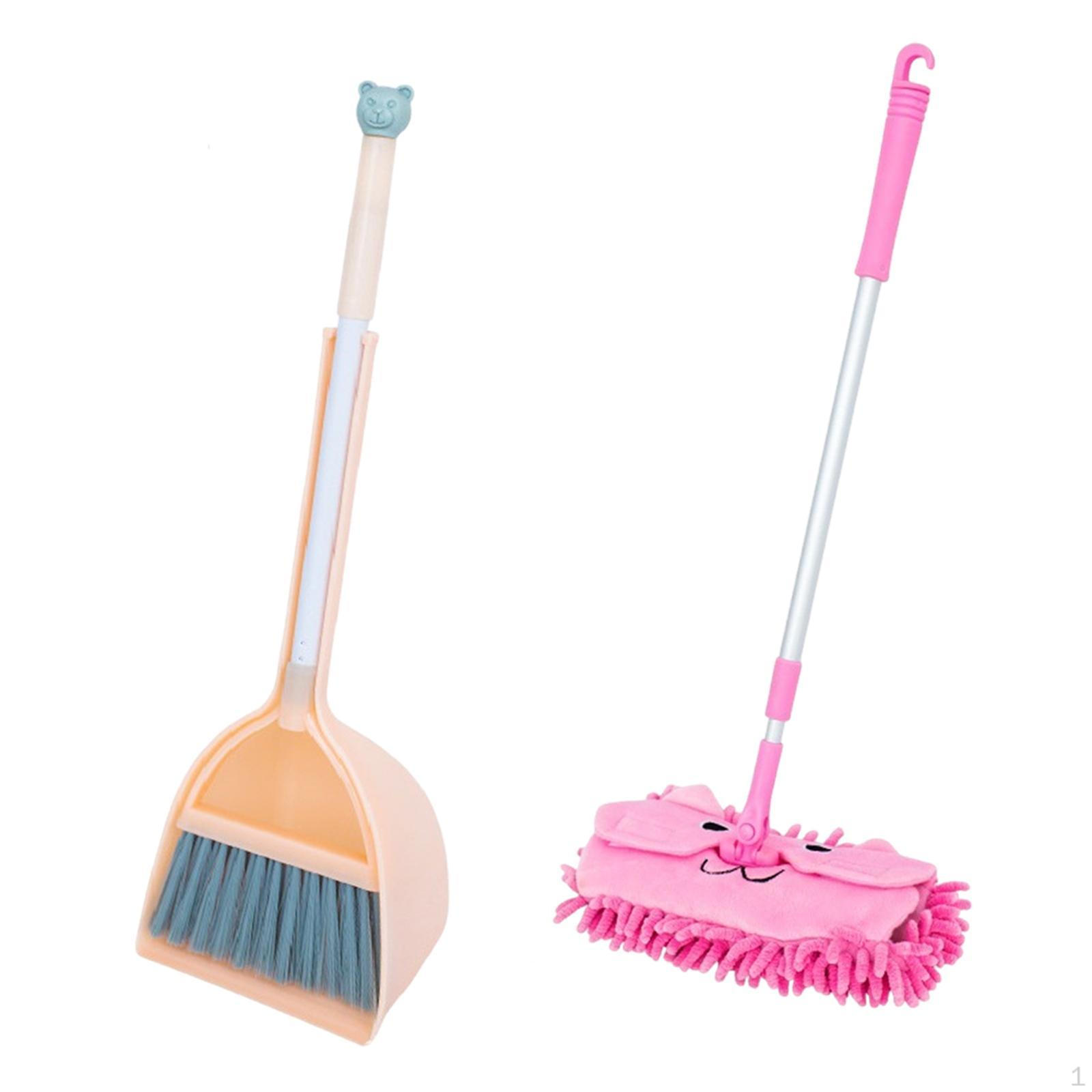 

Дитячий набір для прибирання з міні-мітлою та orange Broom