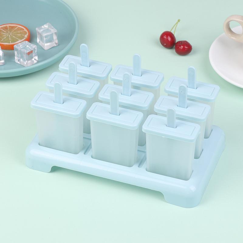 Iskrem Popsicle Form DIY Iskremmaskin Hjemmelaget Isboks Med Plastpinne Ispinneform Isbitbrett Kjøkkenredskaper