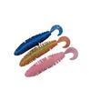 Double Colors Artificial Fishing Worms 7.5cm/10cm Size Jig Fishing Lures  For Carp Fishing
