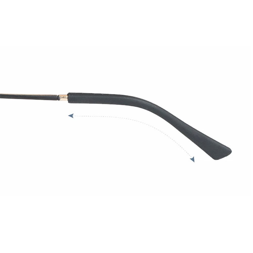 10Pairs Silicone Eyewear Slip Sets Black Tip Holder Glasses Accessory Spectacle Leg Sets  Glasses