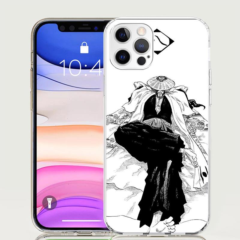 Bleach Kyoraku Shunsui Phone Case For iPhone 17 Air 16 15 Plus 11 14 Pro Max 13 Mini 12 7 8 + SE Pattern Art Customized Cover 17