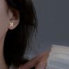 Four-leaf Clover Stud Earrings - Elegant Women's Earrings with Exquisite Charm - Four-leaf Clover Stud Jewelry
