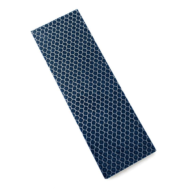 1 Stück 120x260x8mm C-Tek Harzmaterial für DIY Messergriffmaterialplatte Schlangenmaserung Wabenmuster Messergriff Patchmaterial