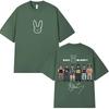 Rapper Bad Bunny Album Cover Print Tshirt Debi Tirar Mas Fotos Dtmf T Shirt Unisex Wounisex Clothe Fashion Hip Hop Oversized Tshirts