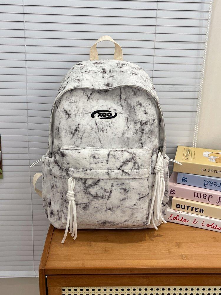 Schoolbag Japanese Simple Fashion High Value Large Capacity Commuter Versatile Schoolbag Junior High School High School Student Backpack