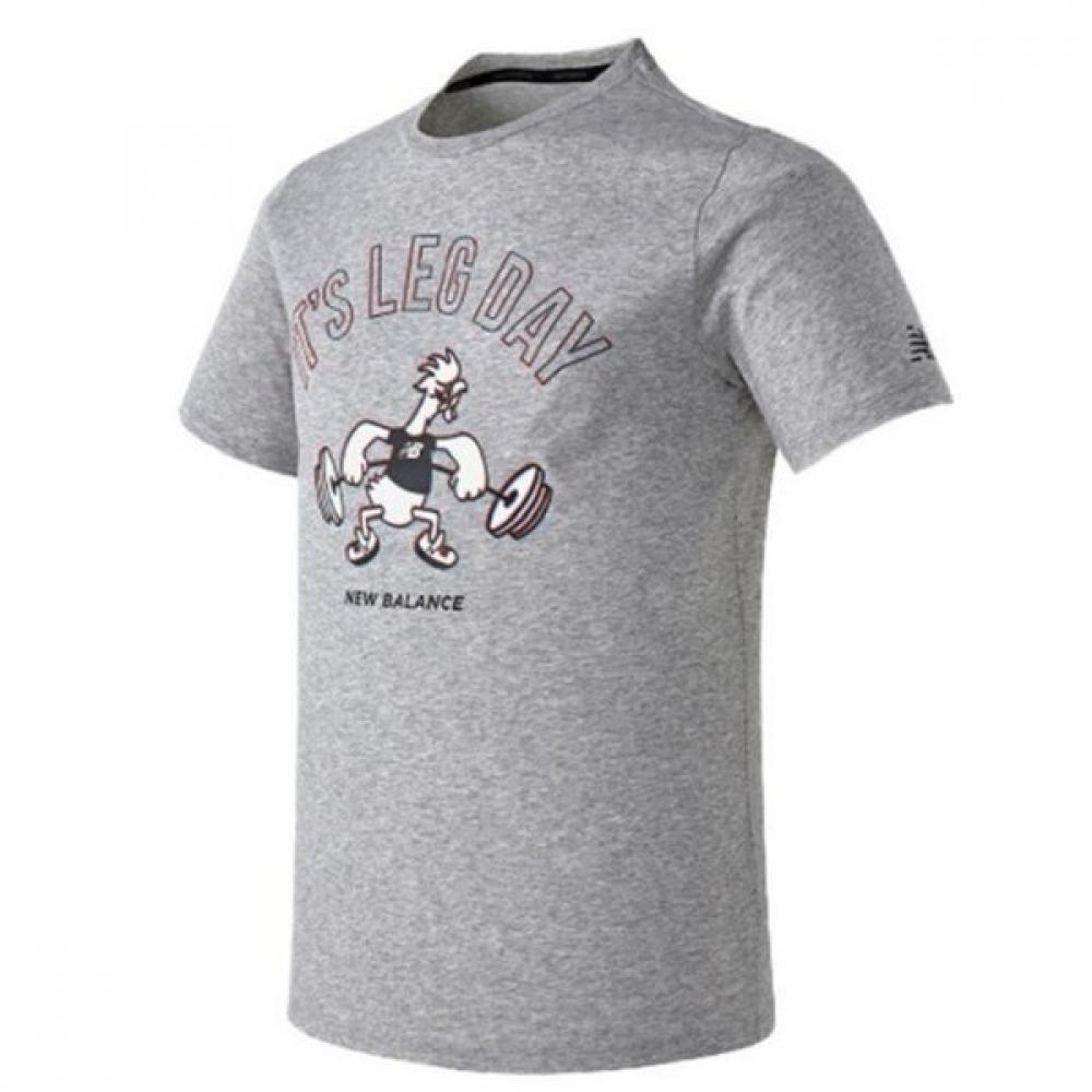 

New Balance Half Club ShorT Sleeve TenaciTy Graphic T shirT Nbneb26063 15 100(L)