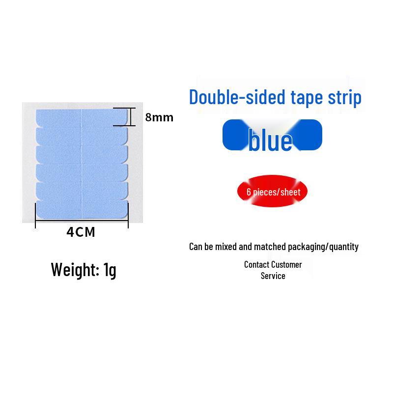 Transparentes Wasserdichtes Schweißfestes Perückenklebeband - Unsichtbar, Rückstandsfrei, Doppelseitig, Hohe Viskosität, Anti-Exposition.