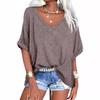 2024 European & American Women's Plus Size Casual Short-Sleeve Loose T-Shirt
