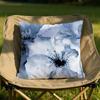 Painted Blue Print Creative Cushion Cover Soft Reversible Durable Pillow Cover MultiScene Use for Home Car Daily Comfort
