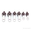 6pcs Instant Zipper Universal Instant Fix Zipper Repair Kit Replacement Zip Slider for DIY Sew
