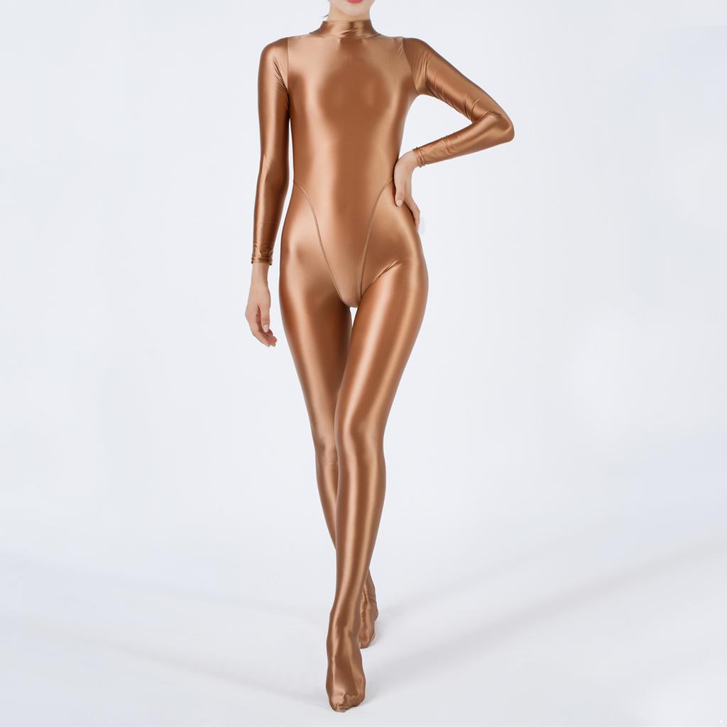 Dámské klubové taneční show Kostým Skinny Jumpsuit Celotělové body Bodystocking Chránič proti vyrážce pro potápění Surfování Jóga Pole Dance