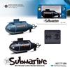 Four-Six Channel Mini Wireless Remote Control Submarine Toy Boat for Teasing Fish