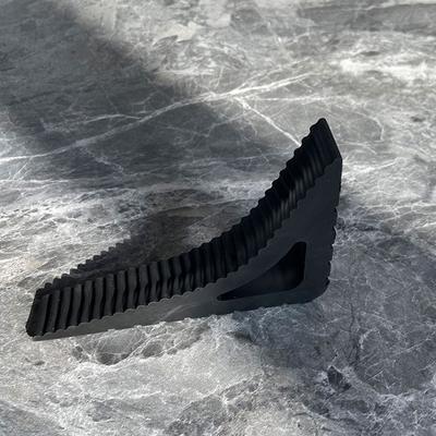 Rubber Door Stopper Reusable Shock Absorbent Block Wedge Doorstops Door Handle Stopper Home Office Door Anti-Collision Stopper