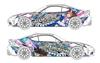 Aoshima Bunka Kyozai Itasha Series Uma Musume Pretty Derby Toyota ZN6 TOYOTA86 Plastic Model 1/24 No.1 '16 (Car)