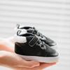 Winter Autumn Boys' Cozy Cotton Shoes - Solid Color, Plus Velvet, Soft Sole Baby Shoes