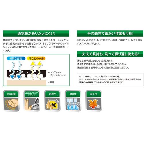 3M 3M Arbeitshandschuhe Comfort Grip Handschuhe Grau L Größe 5 Paar Packung GLOVE-L-5P