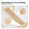 Bookbinding Punch Tool Wooden Punching Jig with Awl Beginner-Friendly
