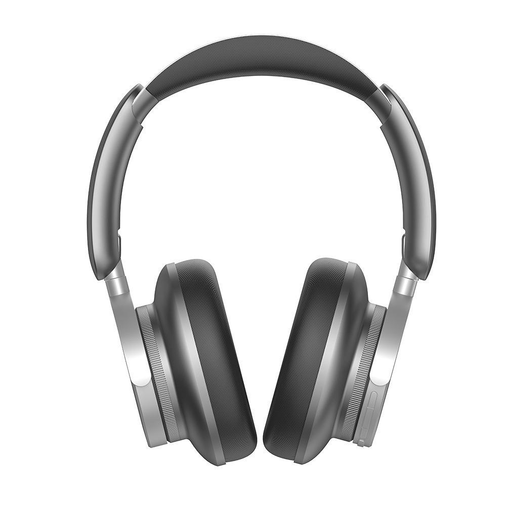 Active Noise-Canceling Over-Ear Bluetooth Headphones with Customizable ANC