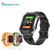 Rainbuvvy PG333 Smart Watch 1,92-Zoll-Touchscreen Bluetooth-Anruf Herzfrequenz Schlafüberwachung Schrittzähler Outdoor-Sportuhr