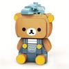 150 Particle Cartoon Bear, Small Particle Assembled Building Blocks Toy Model, Trend Creative Decoration, Gift