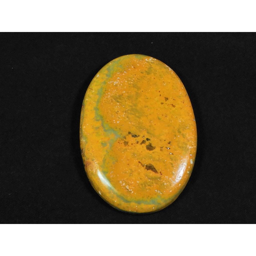 70Cts. Natural Bumble Bee Jasper Oval Cabochon Loose Gemstone 30X44X06 MM D-95
