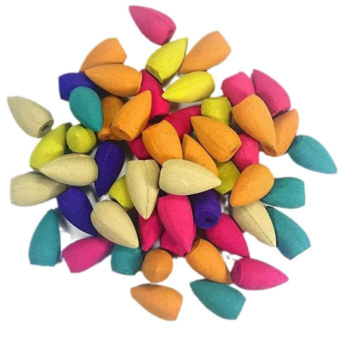 Creative Backflow Sandalwood & Agarwood Incense Cones for Indoor Use