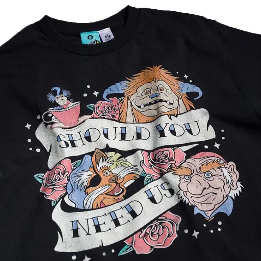 Labyrinth Unisex Adult Should You Need Us T-Shirt