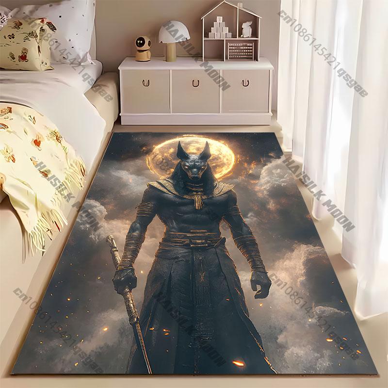 Mythical Power Under Moonlight Carpet Yoga Living Room Room Decor Children's Crawling Mat Doormat Area Rug Games Mat