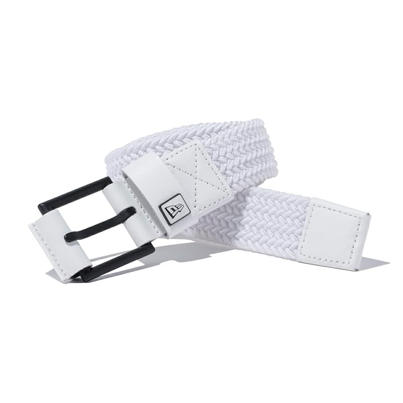 

[New Era] эластичный ремень белый БЕСПЛАТНЫЙ РЕМЕНЬ СТРЕЙЧ WEAVE WHT 25J