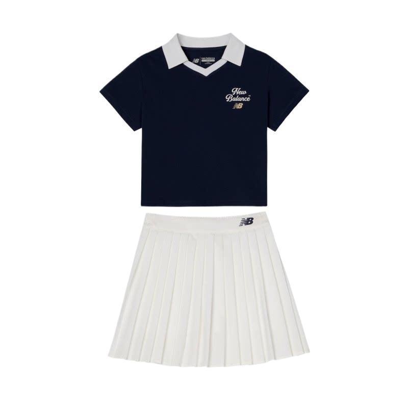 Kids New Balance Skirt Set SS26 2 Pack ND2SG6S092-NV 110