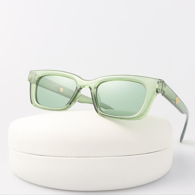 Square Vintage Sunglasses Man Brand Designer Shades Sun Glasses Male Fashion Hip Hop Mirror Small Frame Outdoor