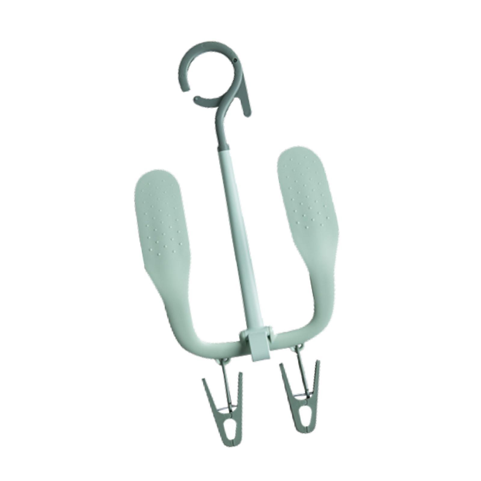 Shoe Drying Rack Shoe Hanging Hook 360 Rotatable Space Saving Multifunctional Shoes Hanger for Balcony Bathroom Bedroom Home 1314₽