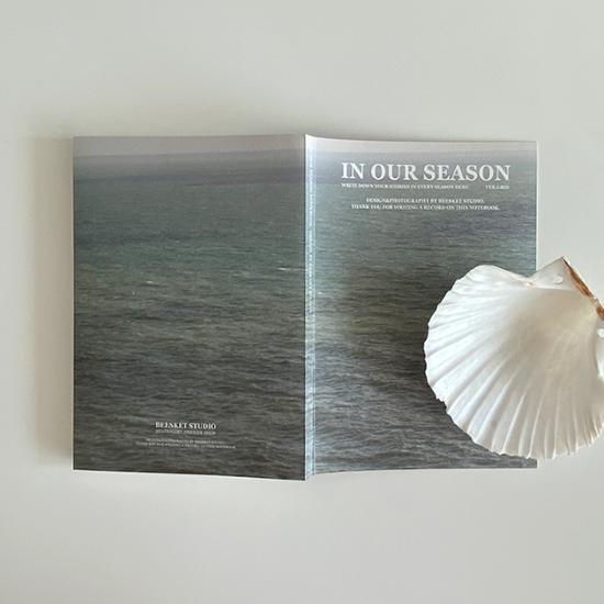 Biscuit Studio Season Note - Grid (9type), a Popular Phrase In Korea