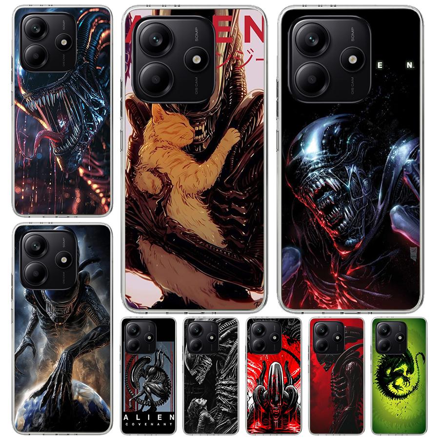 Coole A-Alien X-Xenomorph Weiche Handyhülle Für Xiaomi Redmi Note 15 14 14S 13 12 Pro Plus 12S 11 11S 11E 10 10S 11T 5G Fundas Coqu
