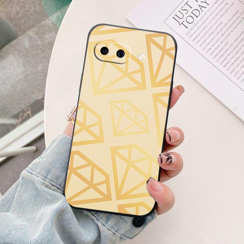 For Google Pixel 9a Case Black Silicon Soft TPU Phone Cases for Google Pixel 9a 9 A Protective Back Shells Coque Pixel9A Fundas
