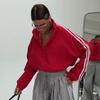 2026 Independent Station New Fashion Feature Ribbon Striped Windproof Sunscreen Summer Women's Zipper Cardigan Jacket Women's