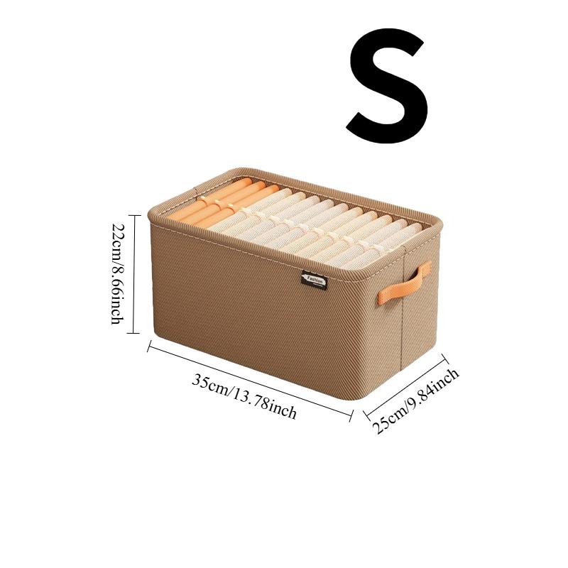 

Бытовая корзина для хранения одежды, Широкое отверстие, Большая вместимость, Можно хранить одежду, закуски и т. д., Контейнер для хранения к сезону Назад в школу