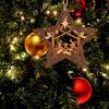 Nativity Scene Ornaments Wood Hanging Decorations Christmas Tree Mini Holiday Decors