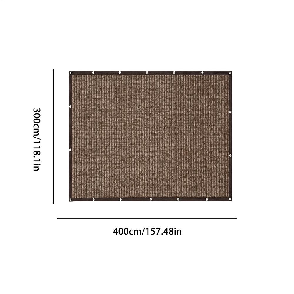 3x4m Garden Sunshade Net Mesh Chicken Coop Shading Cloth Outdoor Sunblock Netting For Courtyards, Gardens , Greenhouses