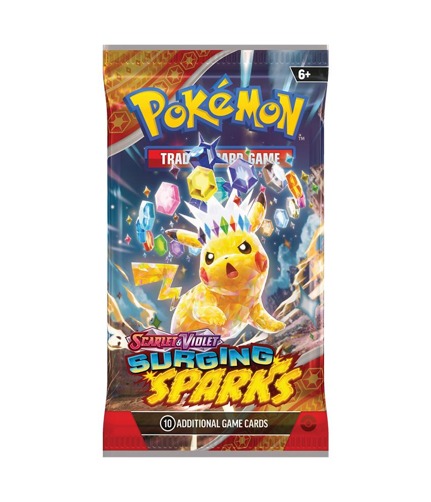 Sada karet Pokemon TCG: &V - Stoupající jiskry - Posilovací balíček (1 balení)