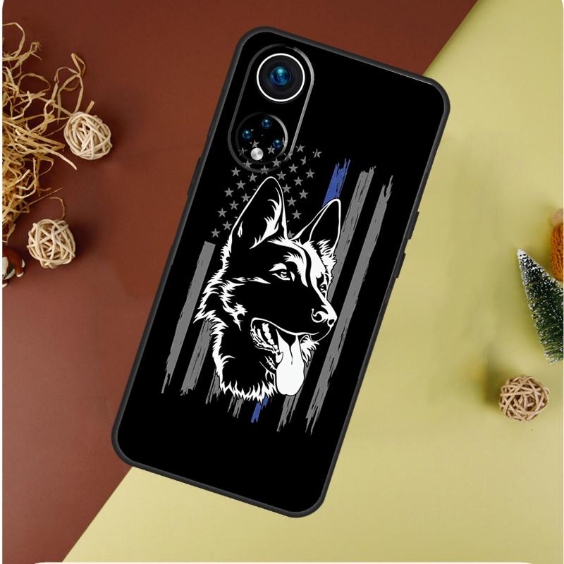 Cartoon German Shepherd Dog Case For Honor 200 Pro X9b X9a X8b X8a X8 X9 X9c 50 70 90 Honor Magic 7 Lite 6 5 Pro Cover