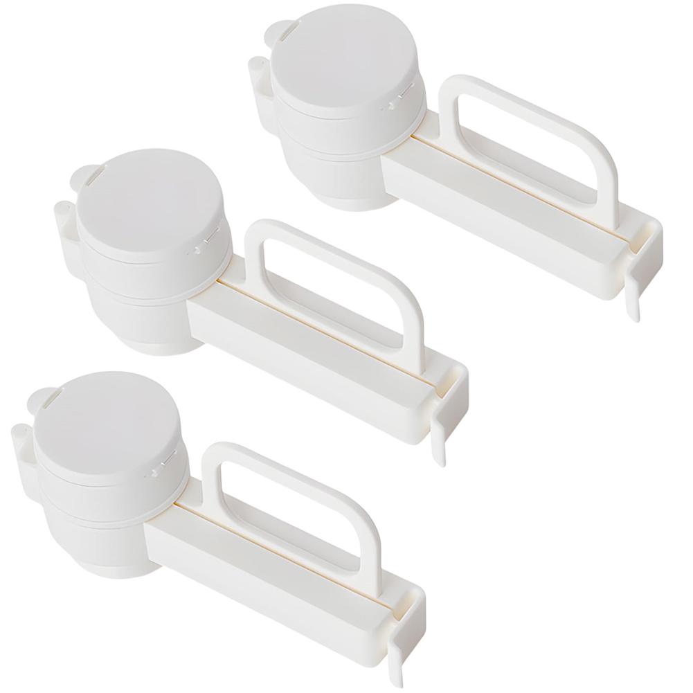 

2/3 шт. Зажим для запечатывания пакетов с едой Зажимы для запечатывания для хранения еды Зажимы для пакетов с чипсами Пластиковый зажим-уплотнитель для продуктов с мелкими частицами