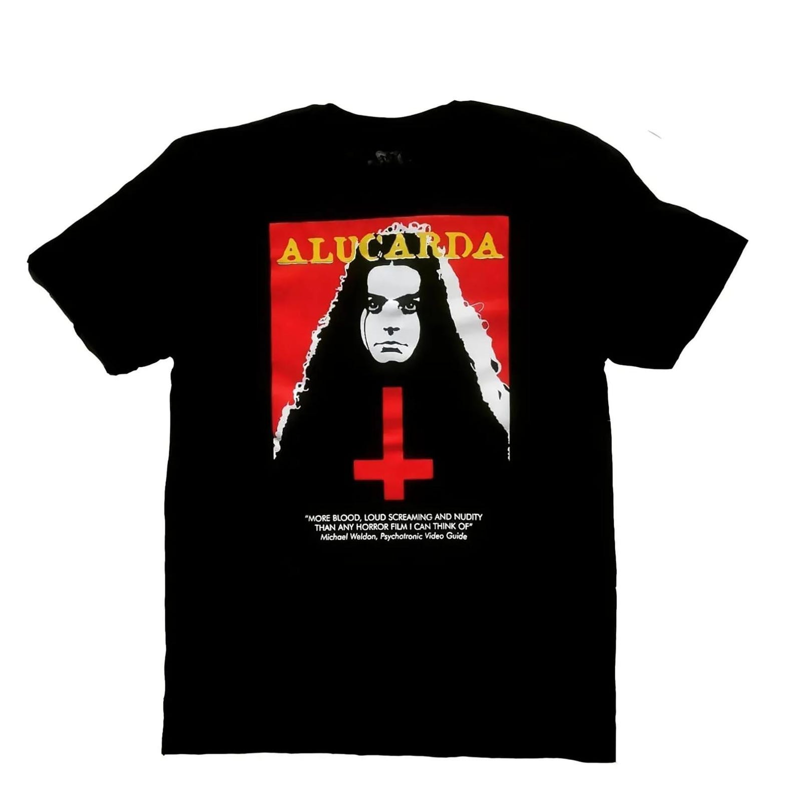 T shirt Alucarda movie horror horror movies T shirt 3XL