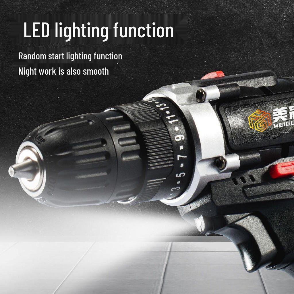 Industrial Grade Dual-Speed Rechargeable Lithium Hand Drill & Electric Screwdriver