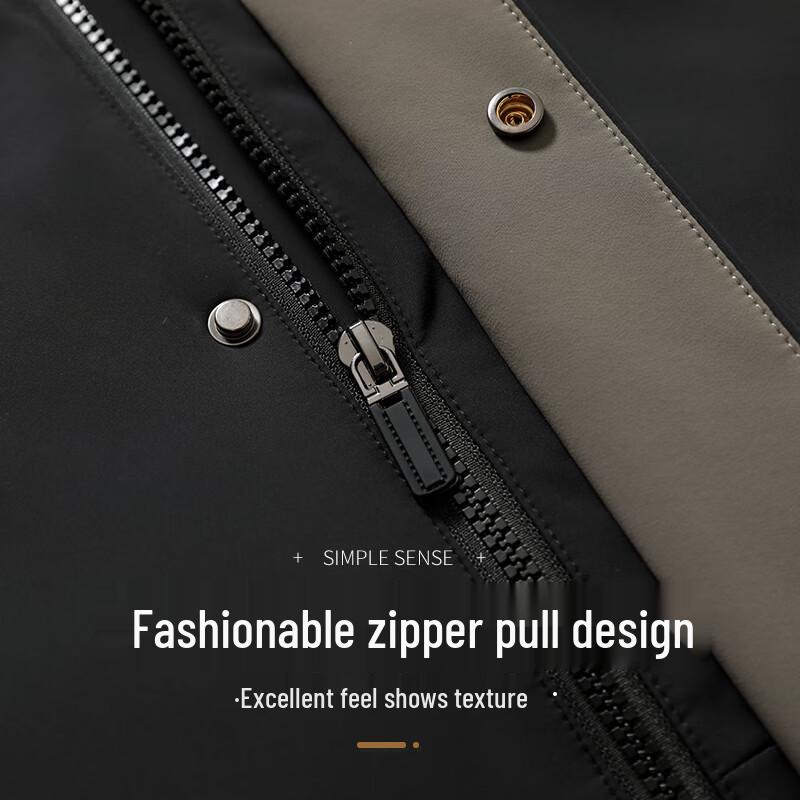 Xuezhongfei Men's Detachable Goose Down Puffer Jacket