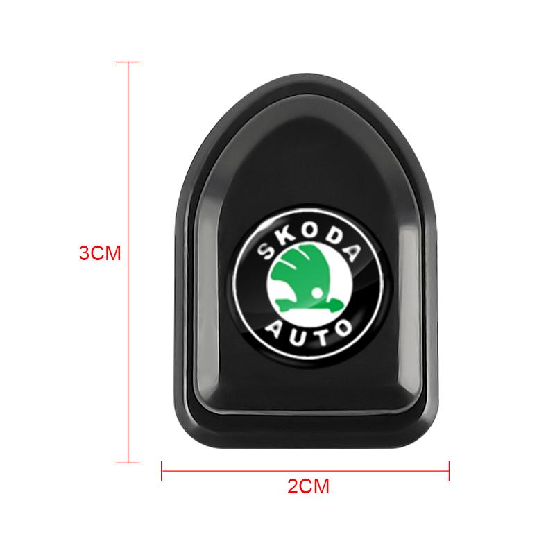 Mini Autohaken Schwarz Selbstklebend Unsichtbare Haken Innenraum Aufbewahrungshalter Für Skoda Octavia Superb Rapid Kodiaq Karoq Fabia Kamiq Roomster Citigo