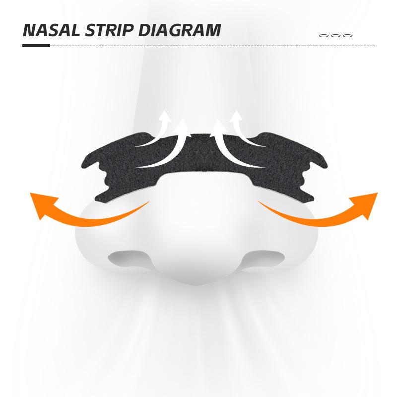 30Pcs Anti Snoring Nose Strips For Breathing Correction Physical Expansion Breathable Nasal Patch Better Sleep Anti-Snoring
