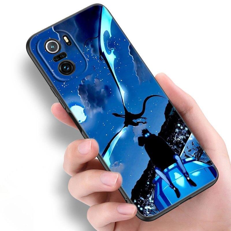 Anime Solo Leveling Phone Case For Xiaomi Mi POCO X3 NFC GT M4 M3 12 11T 10T Pro A3 11 Lite NE 5G 12X 11i F3 Soft Black Cover