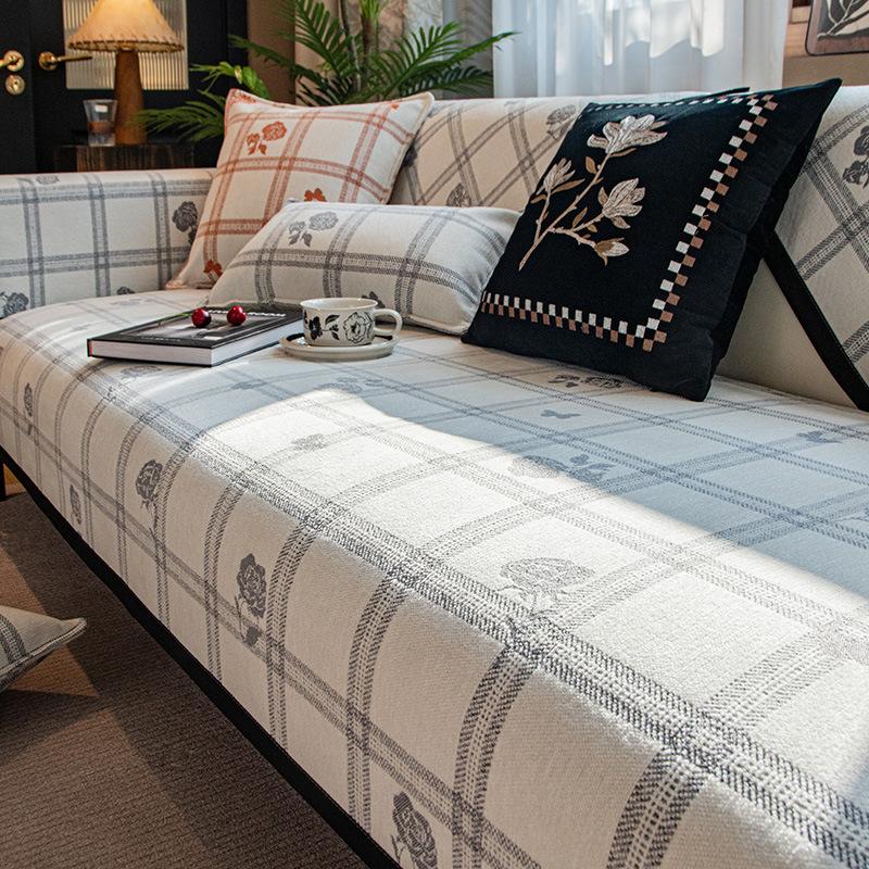 

Fashion Anti-fouling and Antipet Household Products Comfortable Trend Non-slip Sofa Cushion Soft Light Luxury Sofa Cushion Cover 45X45cm pillowcase